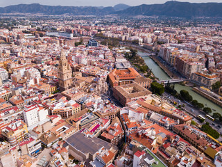 Obraz premium Panorama of Murcia, Spain