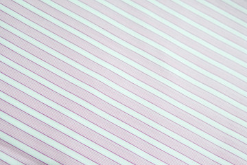 Diagonal lines pattern. Blue and white stripe texture background close up.