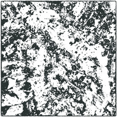Monochrome grunge background. Vector black and white texture