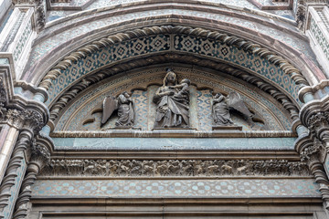 Fototapeta premium Big cathedral in Florence