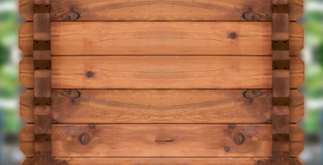Wooden background. Background of empty wood scene, nature.