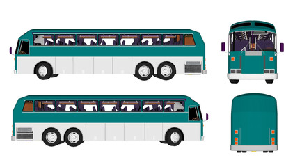 vector illustration of school bus