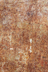Weathered Corrugated Rusty Metal Texture