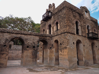 Gondar, Ethiopia, Fasilides Bath, where an annual ceremony takes place, where it is blessed and then open for bathing.
