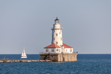 Fototapeta na wymiar Chicago Lighthouse