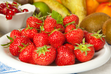 Strawberries and other fruits