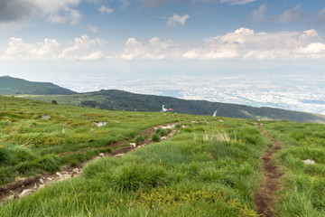 Fototapeta na wymiar Amazing Summer Landscape of Vitosha Mountain, Sofia City Region, Bulgaria