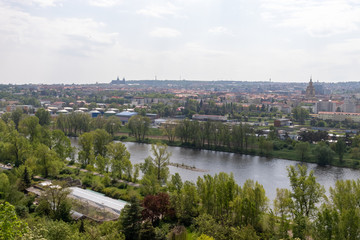 City view of Prague, Czech Republic, May 2019