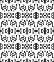 Geometric Shape Seamless Pattern