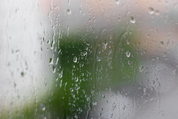 drops glass  background window weather