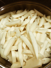 fried fries, junk food but tasty