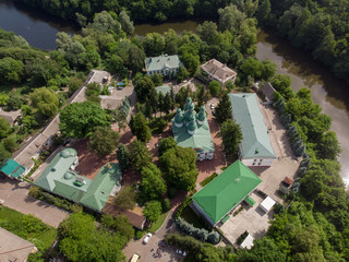 St. Trinity mens monastery, Kitaevo, Kyiv, Ukraine, 2019. Свято-Троицкий мужской монастырь, Китаево, Киев, Украина, май 2019