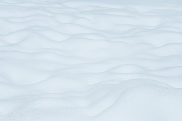 Obraz premium Winter background with snowdrifts