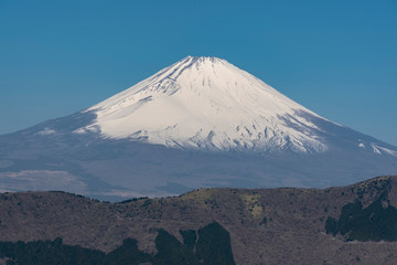 View of Fuji in Japan