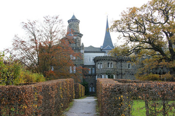 Fototapeta na wymiar Löwenburg Kassel