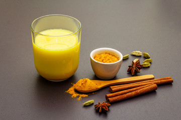 Golden turmeric milk