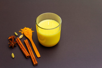 Golden turmeric milk