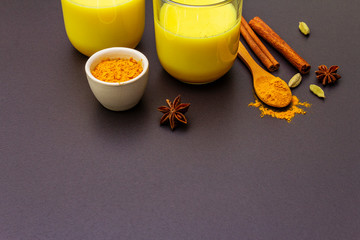 Golden turmeric milk