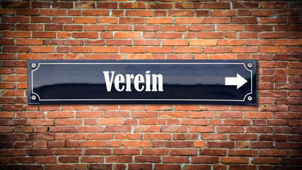 Schild 404 - Verein