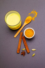 Golden turmeric milk