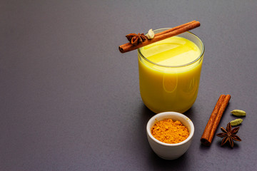 Golden turmeric milk