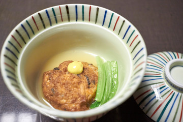 日本料理　そば　和食　エビ　正月