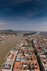 The Hungarian Parliament with the river Danube