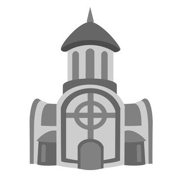 gray church building architecture clip art preview