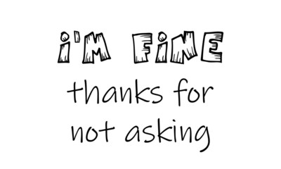 Funny quote typography for print or use as poster, flyer or T shirt