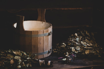 wooden barrel of oil