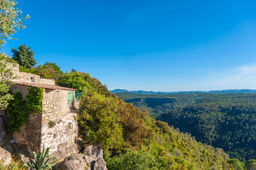 Landscape in Saint-Cezaire-sur-Siagne