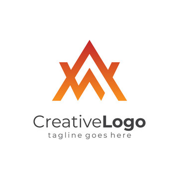Letter AW Logo Usable For Business, Branding , Graphic Resources and More | Gradient Flat Vector Design
