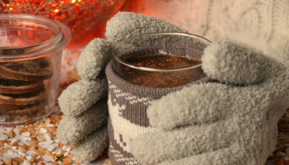 Heißer Tee     Weihnachtlich