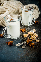 Dutch hot dairy drink Anijsmelk