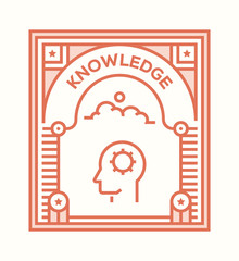 KNOWLEDGE ICON CONCEPT