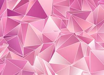 Obraz premium Abstract Low-Poly background. triangulated texture. Design 3d. Polygonal geometrical pattern. Triangular modern style