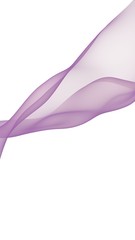 Abstract light red wave. Bright light red ribbon on white background. Abstract red smoke. Light red scarf. Raster air background. 3D illustration