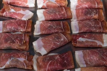 Rohschinken Nahaufnahme