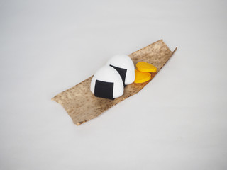 フェルト作品　おにぎり弁当