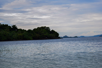 Beauty of the beach and nobody after the rain.