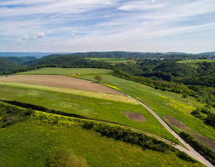 Blick über die Natur der Vulkaneifel