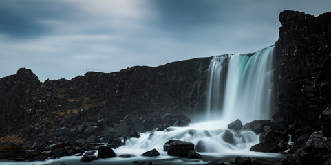 La cascade de &Ouml;xar&aacute;rfoss