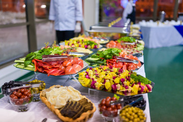 Buffet, catering 