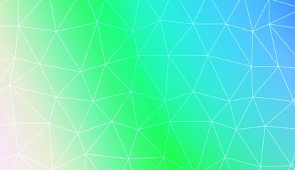 Polygonal pattern with triangles mosaic cover. Style for your business design. Vector illustration. Creative gradient color.