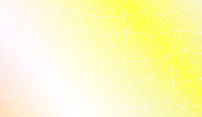 Polygonal pattern with triangles mosaic cover. For your wallpaper, advert, banner, poster. Vector illustration. Creative gradient color.