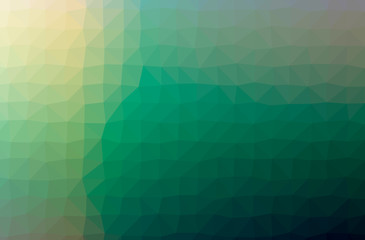 Obraz premium Ilustracja abstrakcyjna tła zielony poziomej low poly. Piękny wzór wielokąta.