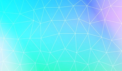 Template background with curved line. Polygonal pattern with triangles style. Decorative design for your idea. Vector illustration. Creative gradient color.