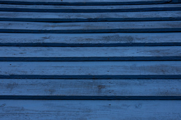 Blue wooden panels painted for use as a background to write over