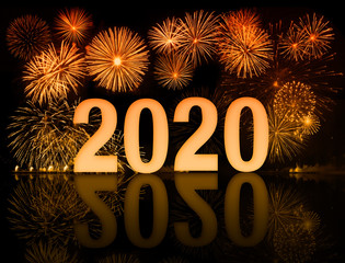 new year 2020 fireworks