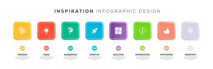 INSPIRATION INFOGRAPHIC CONCEPT